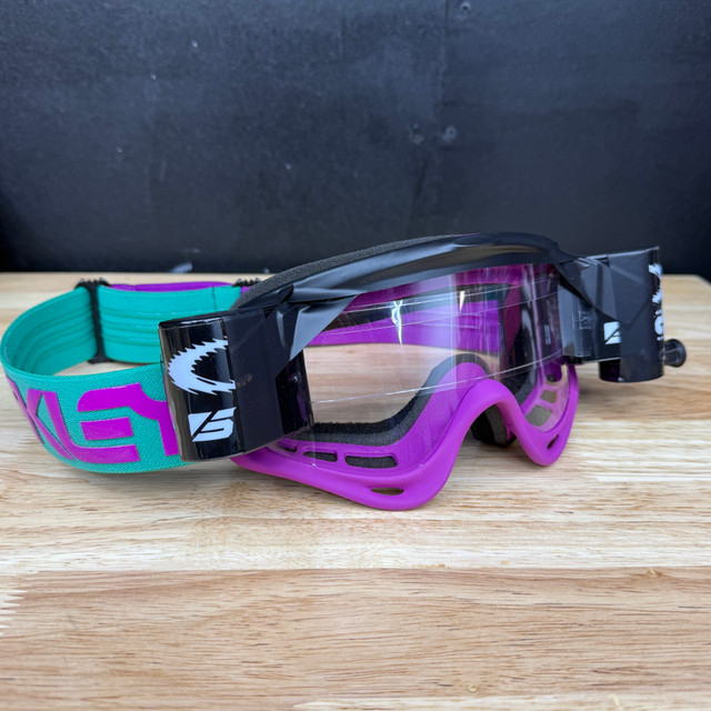 O-Frame Factory Prepped Roll-Off Goggle - Purple / Black Doors O-Frame Factory Prepped Roll-Off Goggle - Purple / Black Doors