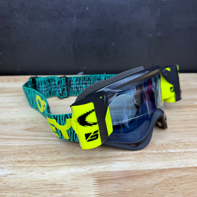 O-Frame Factory Prepped Roll-Off Goggle - Black / Turquoise - Yellow Doors O-Frame Factory Prepped Roll-Off Goggle - Black / Turquoise - Yellow Doors