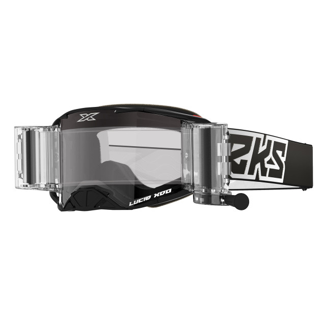 Lucid Roll Off Goggle (Black/White) Clear Lens Lucid Roll Off Goggle (Black/White) Clear Lens