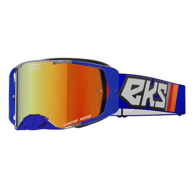 Lucid Goggle (True Blue) Red Mirror Lens