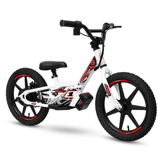 Amped A16 320W Electric Kids Balance Bike - White