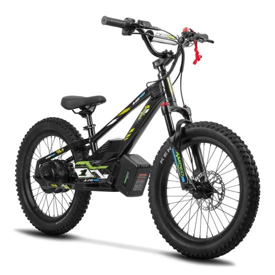 Amped A20 Pro 800W Electric Kids Balance Bike - Black
