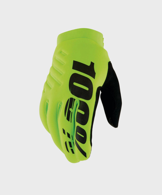 100% Brisker Cold Weather Youth Glove Yellow