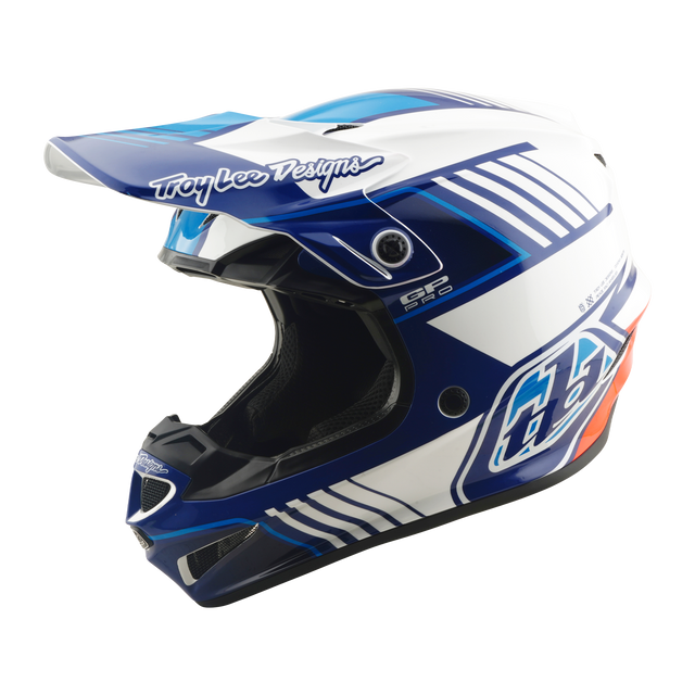Troy Lee Designs 2026 Spring GP Pro Helmet - Segment Blue