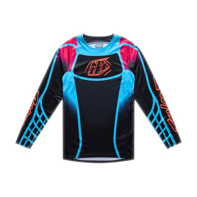 Troy Lee Designs 2026 Spring GP Pro Jersey - Framework Black / Cyan