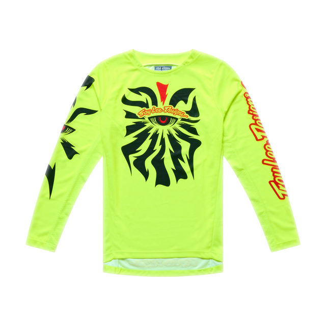 Troy Lee Designs 2026 Spring Youth GP Pro Jersey - Cyclops Flo Yellow