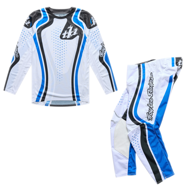 Troy Lee Designs 2026 Spring GP Pro Kit Combo - Roller White / Blue