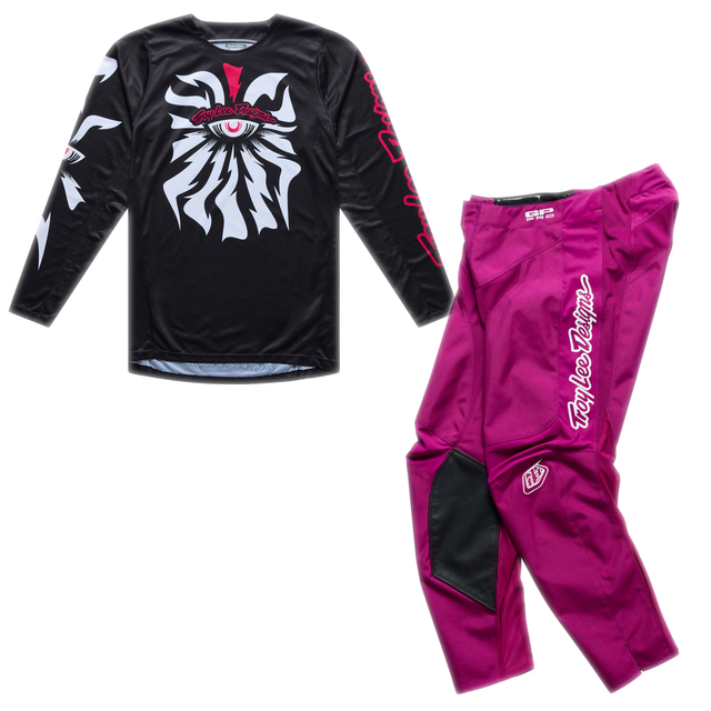 Troy Lee Designs 2026 Spring GP Pro Kit Combo - Cyclops Black / Fucshia
