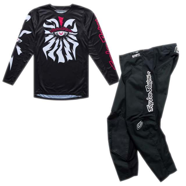 Troy Lee Designs 2026 Spring GP Pro Kit Combo - Cyclops Black / Black