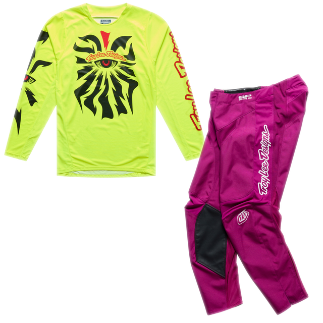 Troy Lee Designs 2026 Spring GP Pro Kit Combo - Cyclops Flo / Fucshia