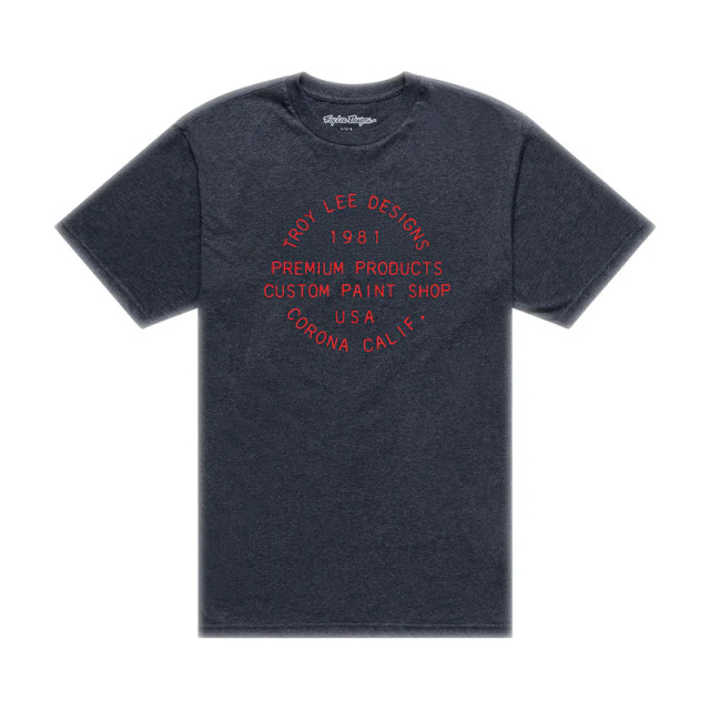Troy Lee Designs Badge Tee - Imprint Black Heather