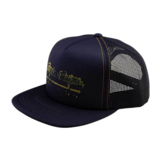 Troy Lee Designs Trucker Snapback Repeats Indigo