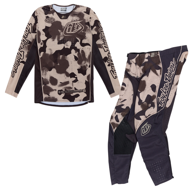 SF - Troy Lee Designs 2025 Spring Se Pro Kit Combo - Blotted Phantom Taupe