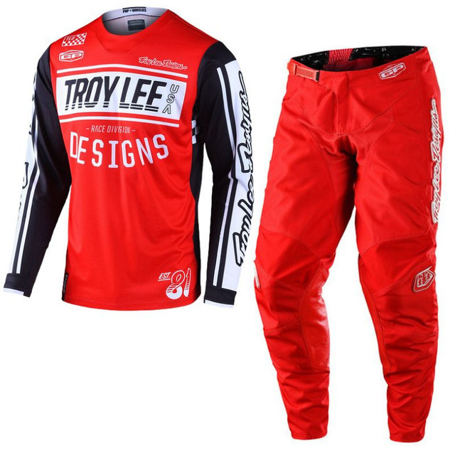SF - Troy Lee Designs GP Kit Combo - Race 81 Red