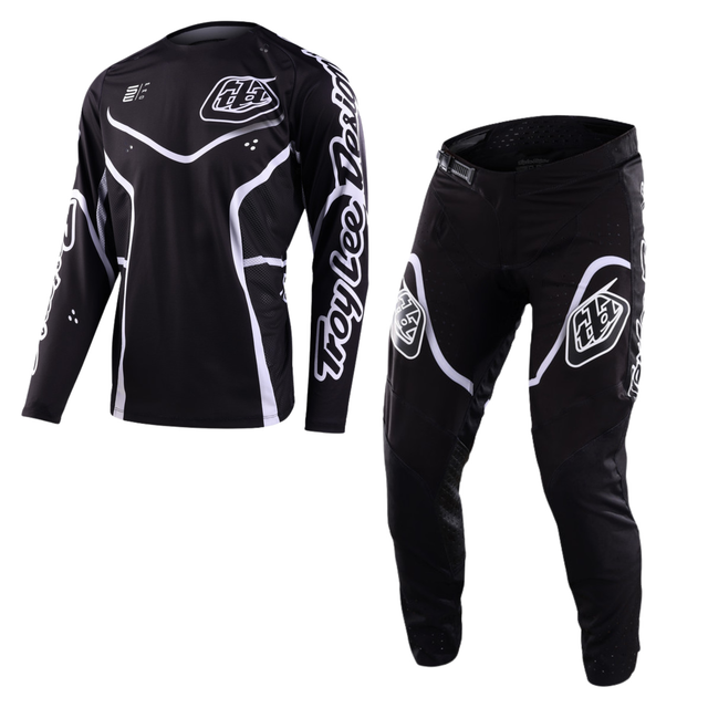 Troy Lee Designs Se Pro Kit Combo - Radian Black / White