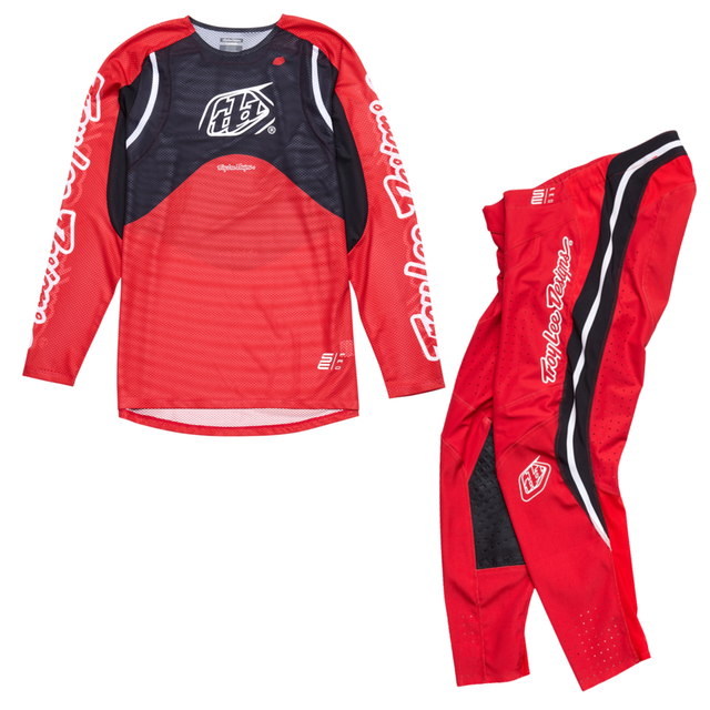 Troy Lee Designs Se Pro Air Kit Combo - Pinned Red