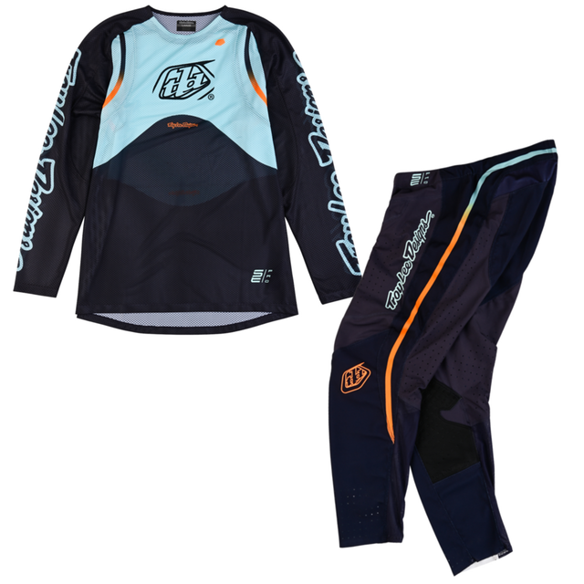 SF - Troy Lee Designs 2025 Se Pro Kit Combo - Pinned Phantom Aqua