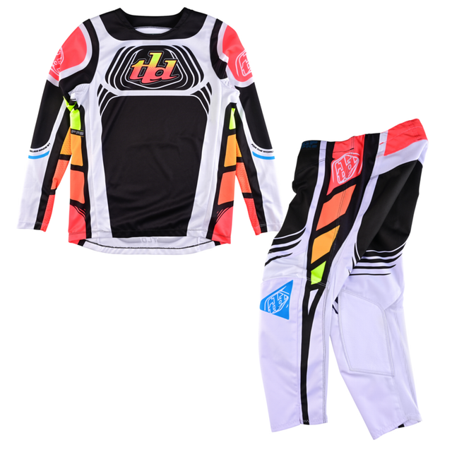 Troy Lee Designs Youth GP Pro Kit Combo - Wavez Black / Multi