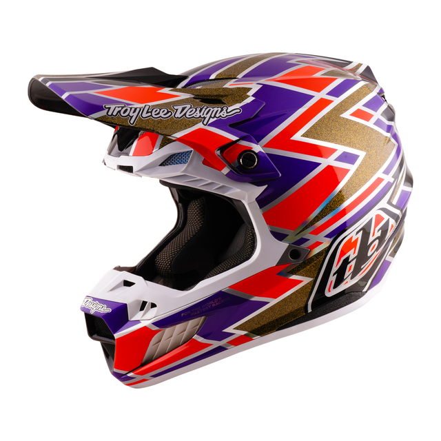 Troy Lee Designs 2026 Fall SE5 CARBON Helmet w/Mips Flush - Violet
