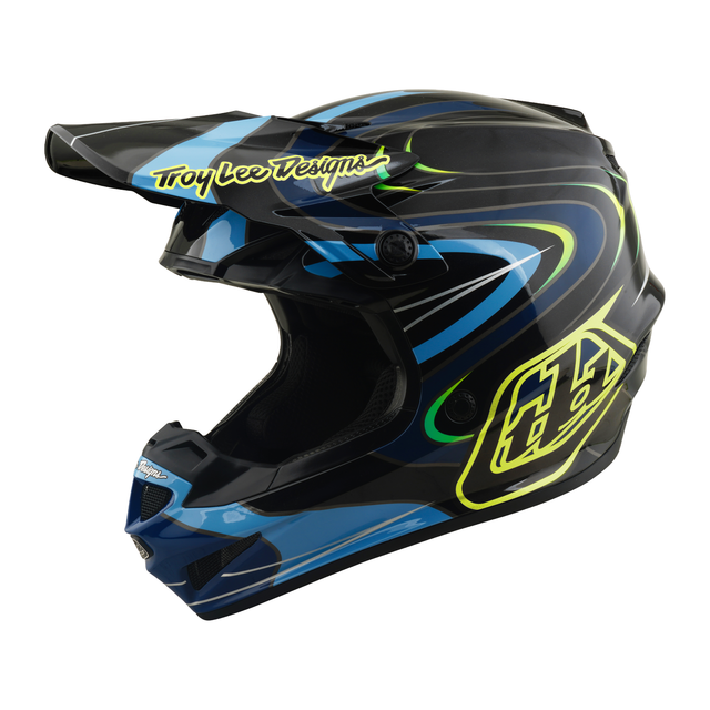 Troy Lee Designs 2026 Fall Youth GP PRO Helmet w/Mips Pulse - Black / Flo Yellow
