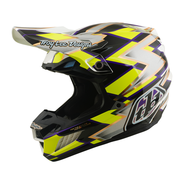 Troy Lee Designs 2026 Fall SE5 COMPOSITE Helmet w/Mips Flush - White / Black