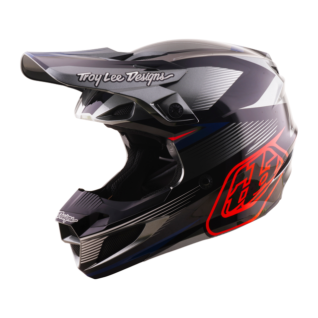 Troy Lee Designs 2026 Fall SE5 POLYCARBONATE Helmet w/Mips Ripper - Grey