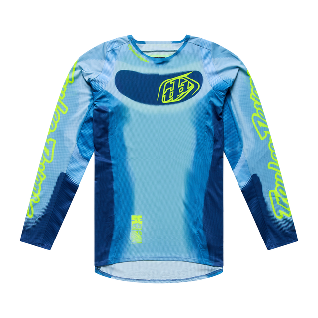Troy Lee Designs 2026 Fall SE PRO Jersey Illusion - Slate / Flo Yellow