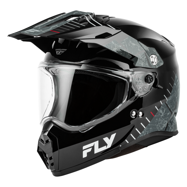 Fly Racing Trekker Helmet - Black / Grey