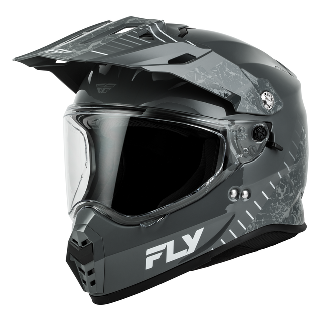 Fly Racing Trekker Helmet - Grey / Grey