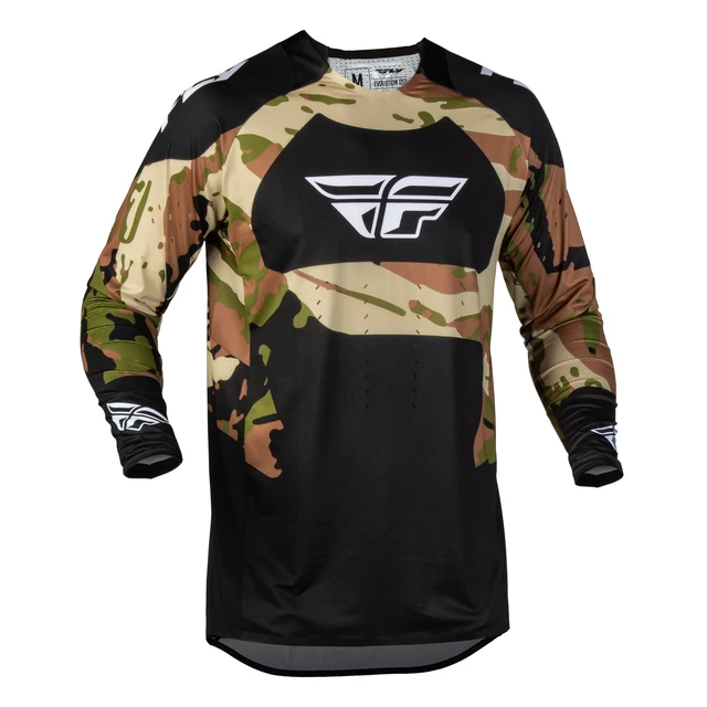 Fly Racing Evolution DST Hunt Jersey - Black / Camo