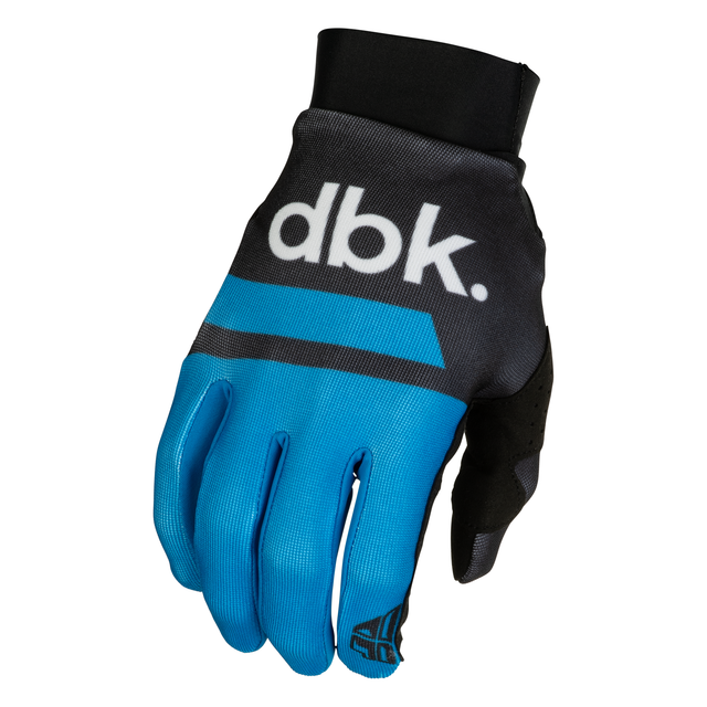 Fly Racing Pro Lite DBK Gloves - Blue / Black / White
