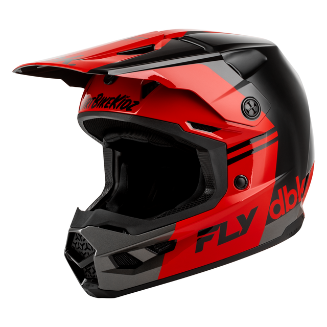 Fly Racing Kinetic DBK 27 Helmet - Black / Red / Grey