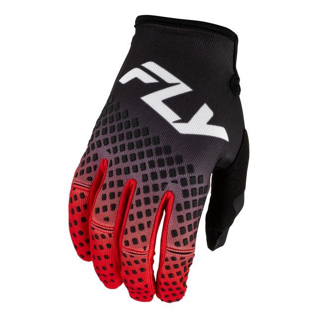 Fly Racing Kinetic Fade Gloves - Black / Red / White