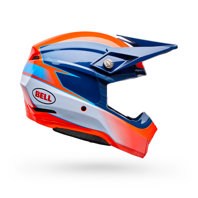 Bell Moto-10 Mips Helmet Falcon ECE - Orange/Blue