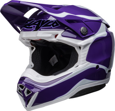 Bell MX 2023 Moto-10 Spherical Mips Adult Helmet (Slayco Purple/White) |  RaceFX