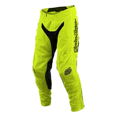 Troy Lee Designs GP Pants – Mono Flo Yellow, Size 32 Adult Unisex
