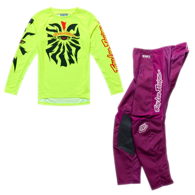 Troy Lee Designs 2025 Fall Youth GP Pro Kit Combo - Membrane White