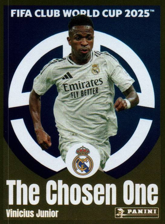 493 Vinicius Junior THE CHOSEN ONE (Real Madrid CF) Panini Club