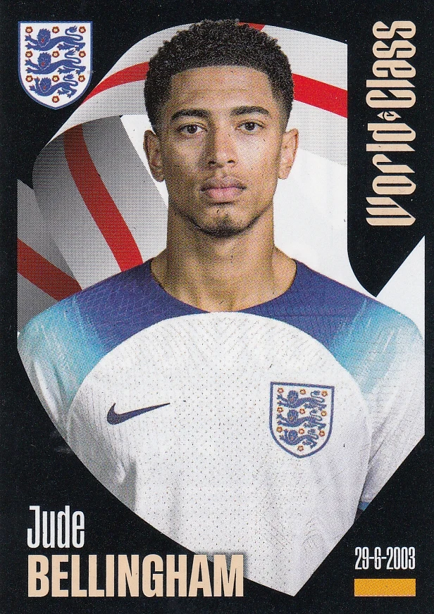 #280 Jude Bellingham (England) Panini World Class 2024 Sticker ...