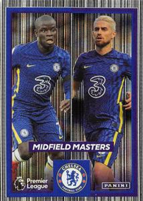 #193 Kante/ Jorginho (Chelsea) Panini Premier League 2022 Sticker Collection POWER PAIR
