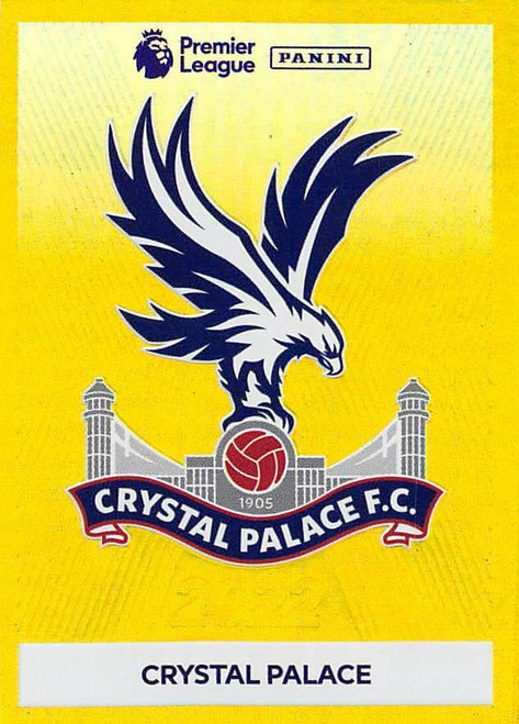 #197 Emblem (Crystal Palace) Panini Premier League 2022 Sticker Collection