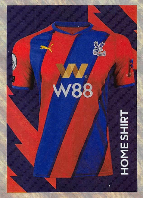 #221 Home Kit (Crystal Palace) Panini Premier League 2022 Sticker Collection