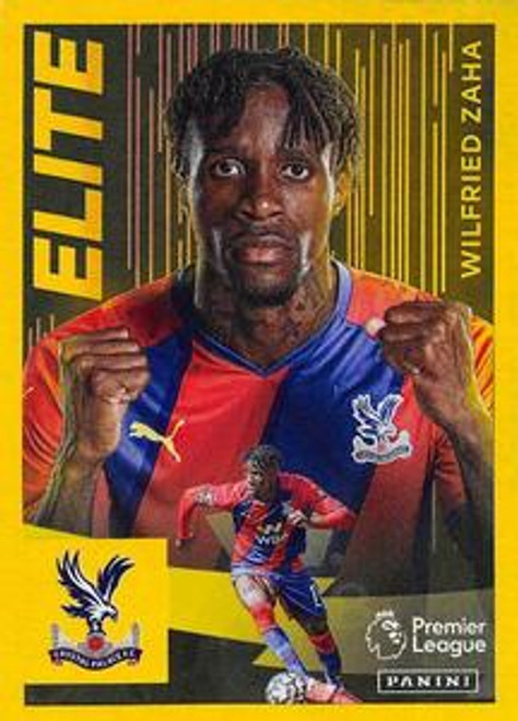 #224 Wilfried Zaha (Crystal Palace) Panini Premier League 2022 Sticker Collection ELITE