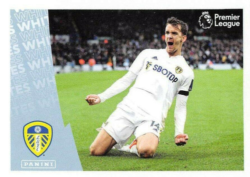 #283 Celebration (Leeds United) Panini Premier League 2022 Sticker Collection