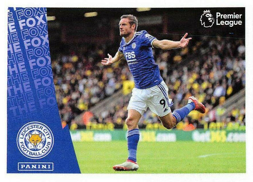 #312 Celebration (Leicester City) Panini Premier League 2022 Sticker Collection
