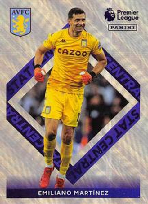 #314 Emiliano Martínez (Aston Villa) Panini Premier League 2022 Sticker Collection STAT CENTRAL