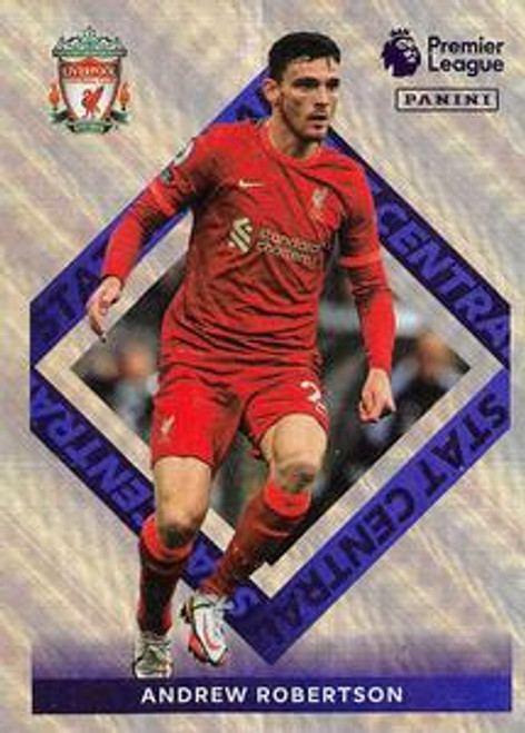 #323 Andrew Robertson (Liverpool) Panini Premier League 2022 Sticker Collection STAT CENTRAL