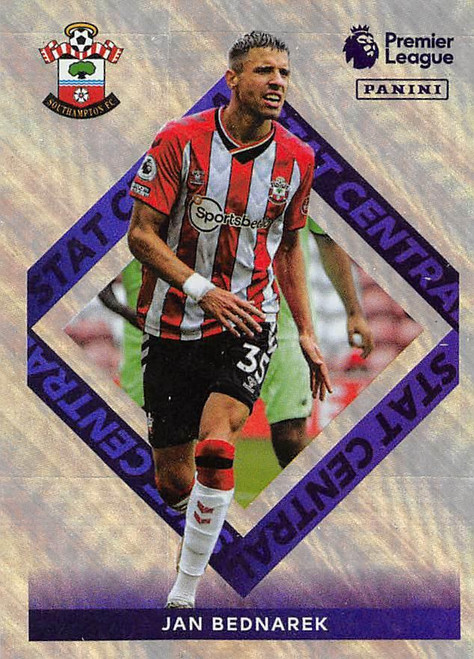 #328 Jan Bednarek (Southampton) Panini Premier League 2022 Sticker Collection STAT CENTRAL