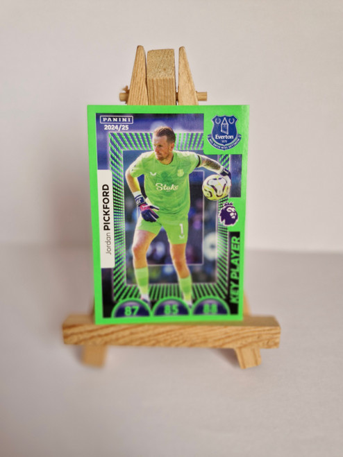 #251 Jordan Pickford (Everton) Panini Premier League 2025 Sticker Collection KEY PLAYER