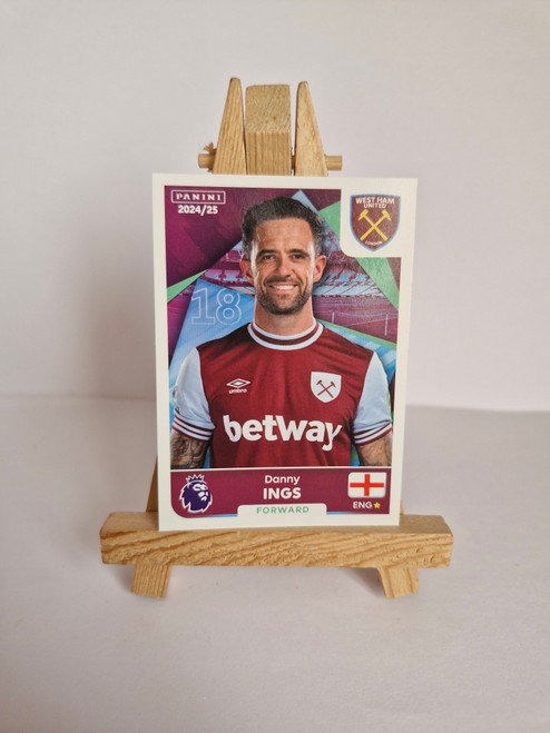 #600 Danny Ings (West Ham United) Panini Premier League 2025 Sticker Collection #600 Danny Ings (West Ham United) Panini Premier League 2025 Sticker Collection